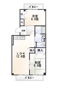 ヴァンベール【1階】の間取り