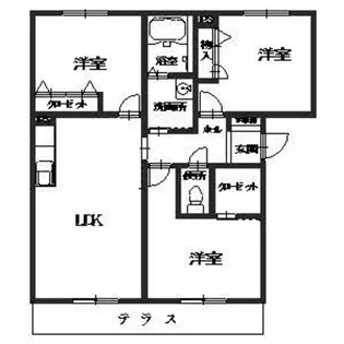 メゾン・ド・エムズII【2階】の間取り