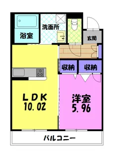 サニーコートダイドー P【2階】の間取り