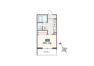 MELDIA 新座II【1階】の間取り