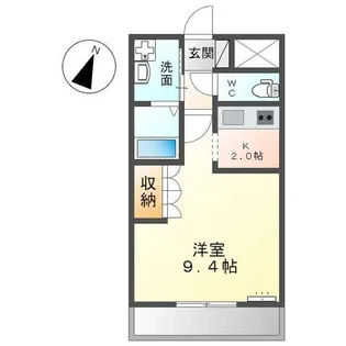 ヴァンベール【2階】の間取り