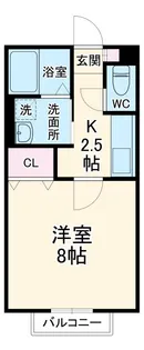 アーベインハイツ【2階】の間取り