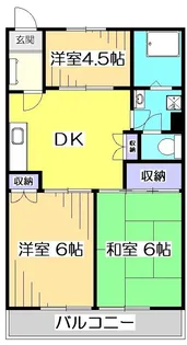 東京都国分寺市本町4【マンション】の間取り