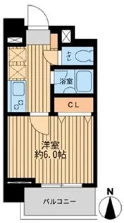 ジョイシティ住吉【6階】の間取り