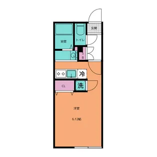 MODULOR白山II【3階】の間取り