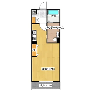 ガーデンコート【4階】の間取り