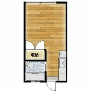 東京都日野市程久保3【アパート】の間取り