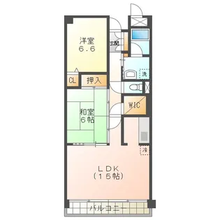 コンフォート西神戸【4階】の間取り