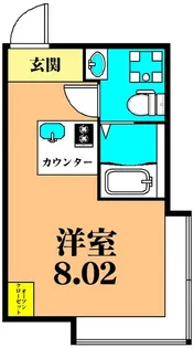 東京都品川区豊町2【マンション】の間取り