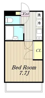 シャルマンハイツHori【0】【1階】の間取り