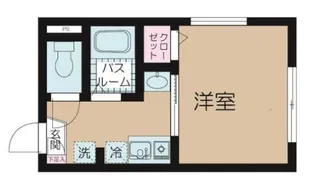 フェリーチェ富士見台A【2階】の間取り