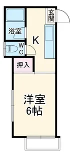 サザンウィンドウ【1階】の間取り