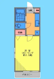 グレースパピヨン【2階】の間取り