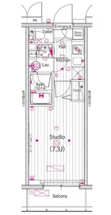 ガーラ・リバーサイド横濱南【6階】の間取り