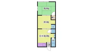 シャルム鈴蘭台東町【2階】の間取り