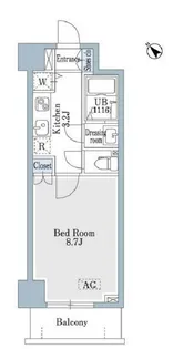SHOWN HATSUDAI【5階】の間取り