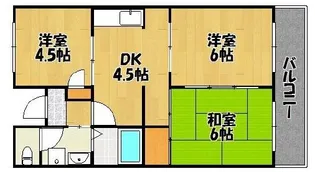 ガーデンプレイス望理郷【2階】の間取り