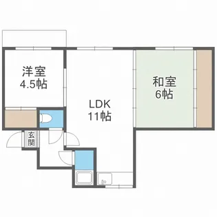プラザ三浦【3階】の間取り