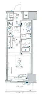 スプレスター綾瀬【2階】の間取り