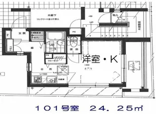 さわやか田園調布南【1階】の間取り