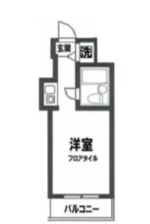 TOP恵比寿【5階】の間取り
