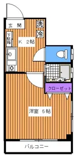 コンフォート駒込【3階】の間取り