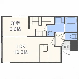 I -III URASANDO【3階】の間取り
