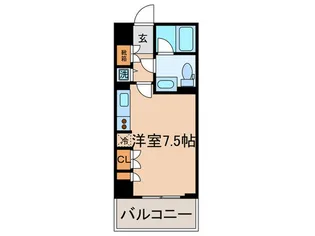 アトラス江戸川アパートメント【2階】の間取り