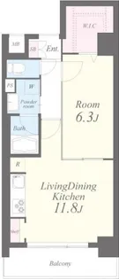 神奈川県相模原市中央区相模原6【マンション】の間取り
