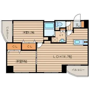 ニューライフサッポロ【7階】の間取り