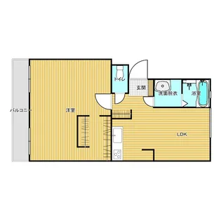 いからしハイツ【2階】の間取り