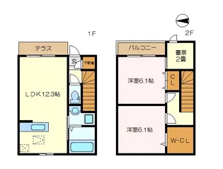 キャトルセゾンの間取り