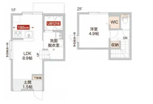 カルマーレ【1階】の間取り