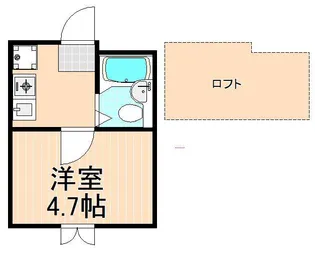WITH PLACE 西新井本町 北【2階】の間取り
