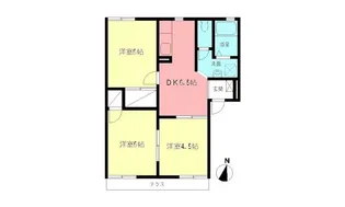 神奈川県相模原市中央区田名【アパート】の間取り