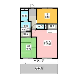 フォレストサイドK-I【1階】の間取り