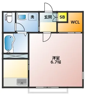 恵比寿ガーデンときわ台【1階】の間取り