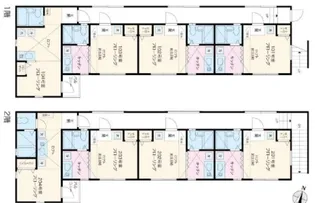 ロッソ池上A【2階】の間取り