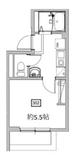 OPEN RISE尾久銀座I【3階】の間取り