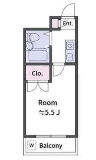 ダイヤマンション【5階】の間取り