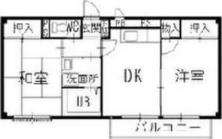 Surplus貴梨【2階】の間取り