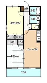 シンフォニーII【1階】の間取り