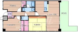 グランビスタ上新田【2階】の間取り
