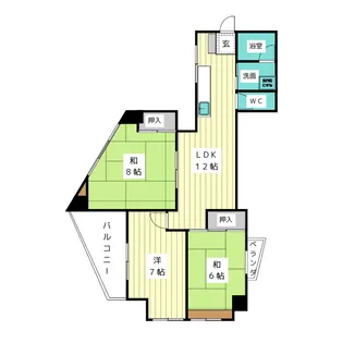 パール25【4階】の間取り