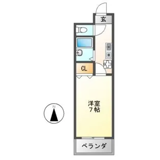 DH白鳥【7階】の間取り