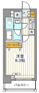 DIPS新宿御苑【6階】の間取り