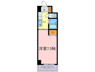 CASA AZUL【3階】の間取り