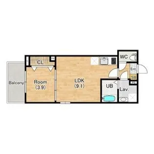 (仮称)ジーメゾン大津横木ルイエル【1階】の間取り