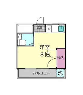 はいつ武本【1階】の間取り