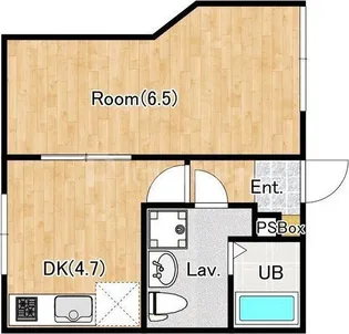 ソル東尾久【4階】の間取り